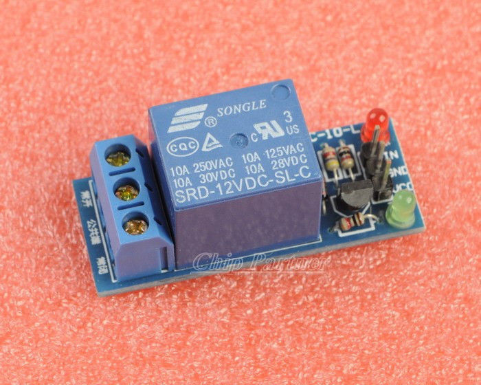 12V 1-Channel Relay Module Low Level Triger for Arduino AVR PIC